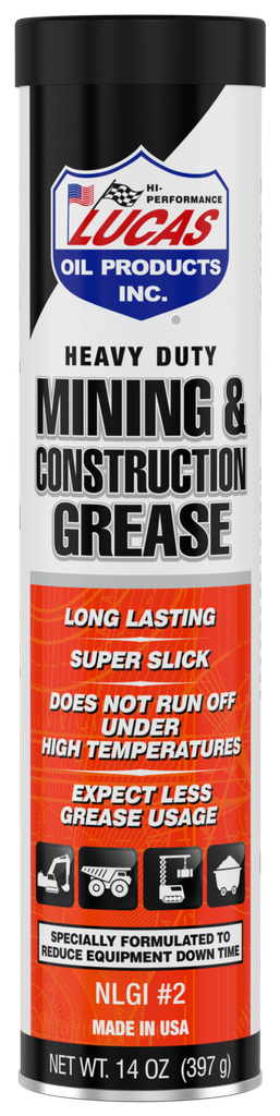 HEAVY DUTY MINING & CONSTRUCTION GREASE | Lucas Oil